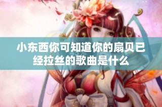 小东西你可知道你的扇贝已经拉丝的歌曲是什么