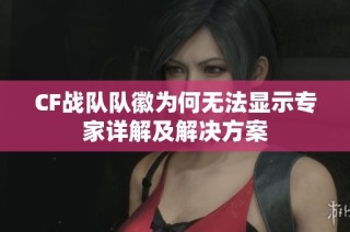 CF战队队徽为何无法显示专家详解及解决方案