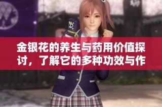 金银花的养生与药用价值探讨，了解它的多种功效与作用