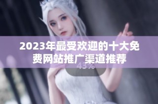 2023年最受欢迎的十大免费网站推广渠道推荐