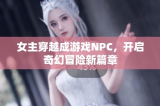 女主穿越成游戏NPC，开启奇幻冒险新篇章