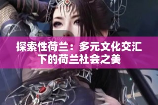 探索性荷兰：多元文化交汇下的荷兰社会之美