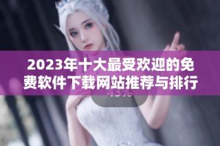 2023年十大最受欢迎的免费软件下载网站推荐与排行分析