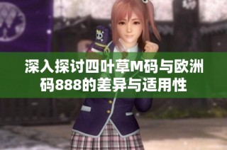 深入探讨四叶草M码与欧洲码888的差异与适用性