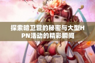 探索暗卫营的秘密与大型HPN活动的精彩瞬间