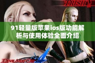 91轻量版苹果ios版功能解析与使用体验全面介绍