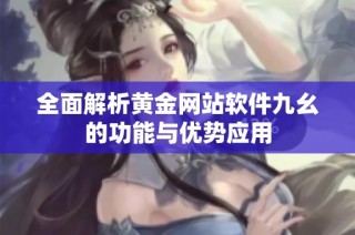 全面解析黄金网站软件九幺的功能与优势应用