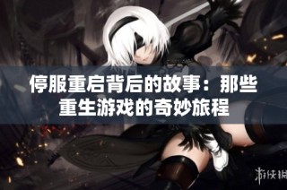 停服重启背后的故事：那些重生游戏的奇妙旅程