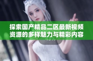 探索国产精品二区最新视频资源的多样魅力与精彩内容