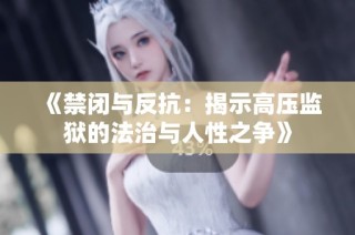 《禁闭与反抗：揭示高压监狱的法治与人性之争》
