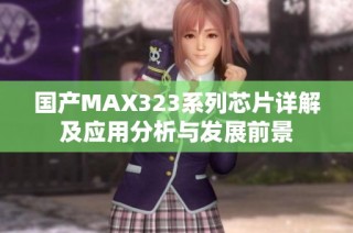 国产MAX323系列芯片详解及应用分析与发展前景