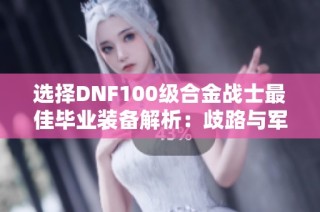 选择DNF100级合金战士最佳毕业装备解析：歧路与军神的对比分析