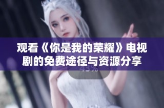 观看《你是我的荣耀》电视剧的免费途径与资源分享