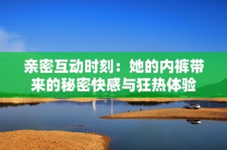 亲密互动时刻：她的内裤带来的秘密快感与狂热体验