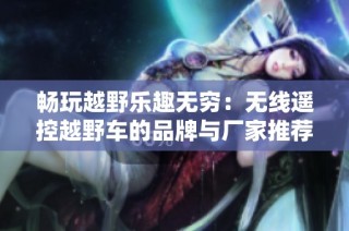 畅玩越野乐趣无穷：无线遥控越野车的品牌与厂家推荐