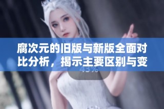 腐次元的旧版与新版全面对比分析，揭示主要区别与变化