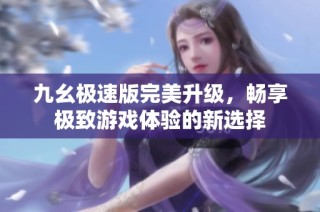 九幺极速版完美升级，畅享极致游戏体验的新选择