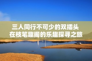 三人同行不可少的双插头 在枝笔趣阁的乐趣探寻之旅