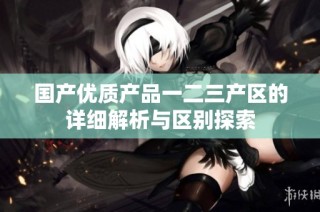 国产优质产品一二三产区的详细解析与区别探索