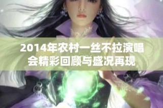 2014年农村一丝不拉演唱会精彩回顾与盛况再现