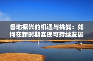 鲁地振兴的机遇与挑战：如何在新时期实现可持续发展