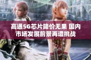 高通5G芯片降价无果 国内市场发展前景再遭挑战