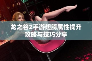 龙之谷2手游翅膀属性提升攻略与技巧分享
