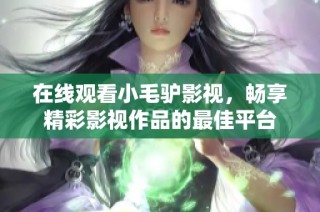 在线观看小毛驴影视，畅享精彩影视作品的最佳平台