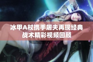 冰甲A杖携手屠夫再现经典战术精彩视频回顾