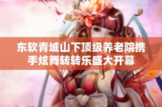 东软青城山下顶级养老院携手炫舞转转乐盛大开幕