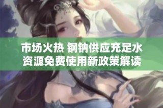 市场火热 钢钠供应充足水资源免费使用新政策解读