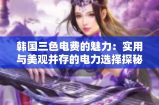 韩国三色电费的魅力：实用与美观并存的电力选择探秘