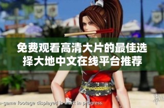 免费观看高清大片的最佳选择大地中文在线平台推荐