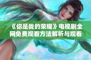 《你是我的荣耀》电视剧全网免费观看方法解析与观看推荐