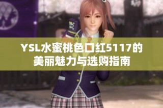YSL水蜜桃色口红5117的美丽魅力与选购指南