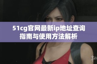 51cg官网最新ip地址查询指南与使用方法解析