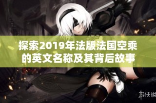 探索2019年法版法国空乘的英文名称及其背后故事