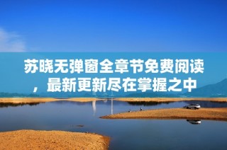 苏晓无弹窗全章节免费阅读，最新更新尽在掌握之中