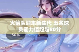 火箭队迎来新生代 五名球员能力值超越80分