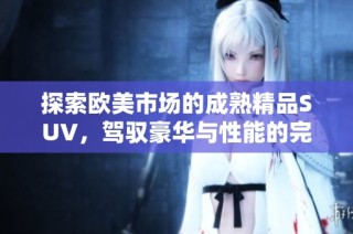 探索欧美市场的成熟精品SUV，驾驭豪华与性能的完美结合