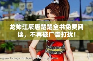 龙帅江辰唐楚楚全书免费阅读，不再被广告打扰！