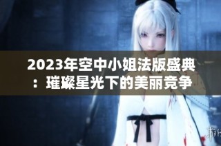 2023年空中小姐法版盛典：璀璨星光下的美丽竞争