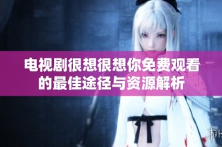 电视剧很想很想你免费观看的最佳途径与资源解析