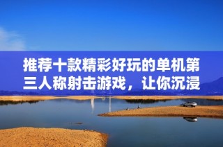 推荐十款精彩好玩的单机第三人称射击游戏，让你沉浸其中