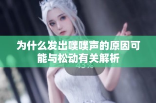 为什么发出噗噗声的原因可能与松动有关解析