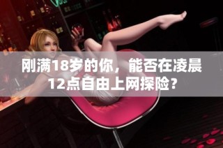 刚满18岁的你，能否在凌晨12点自由上网探险？