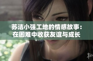 苏洁小强工地的情感故事：在困难中收获友谊与成长