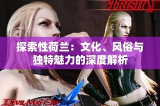 探索性荷兰：文化、风俗与独特魅力的深度解析