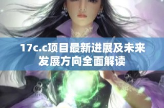 17c.c项目最新进展及未来发展方向全面解读