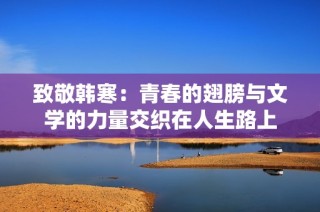 致敬韩寒：青春的翅膀与文学的力量交织在人生路上